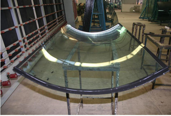 Ο τοίχος κουρτινών 4mm 9A Grandglass IGU τοποθέτησε το μονωμένο γυαλί σε στρώματα