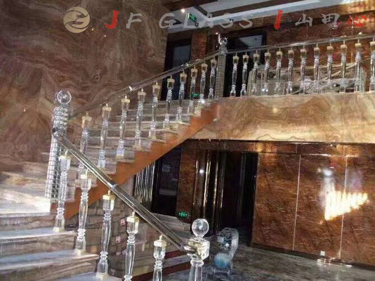 Θεραπευτικοί ακτινοβολώντας στυλοβάτες γυαλιού κρυστάλλου κιγκλιδωμάτων K9