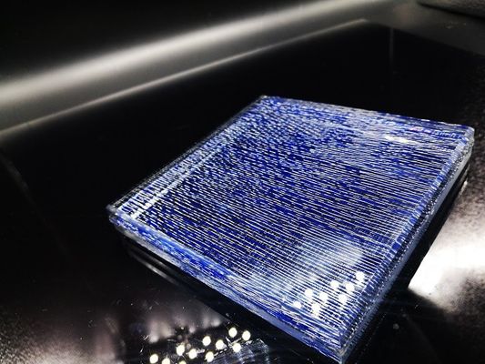 Κανένα αυτόματο παράθυρο 15mm φυσαλίδων διακοσμητικό τοποθετημένο σε στρώματα γυαλί Pvb