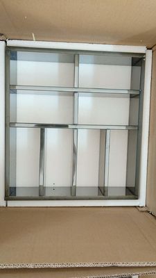 Ο διοργανωτής Humidor Makeup μετρίασε το λεκιασμένο κιβώτιο τεχνών γυαλιού