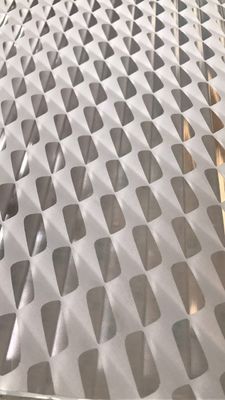 Ακόμη και καλλιτεχνικό SGCC 300x300mm χαρασμένο άμμος γυαλί επιφάνειας