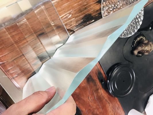 Ακόμη και καλλιτεχνικό SGCC 300x300mm χαρασμένο άμμος γυαλί επιφάνειας