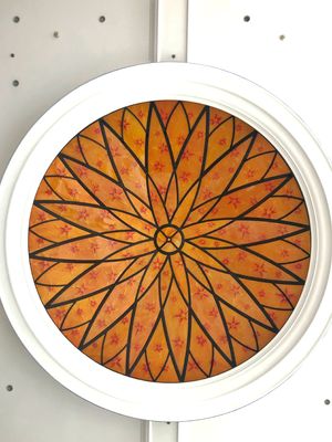 Ανώτατο όριο πορτοκαλί Scratchproof 12mm έγχρωμες επιτροπές γυαλιού