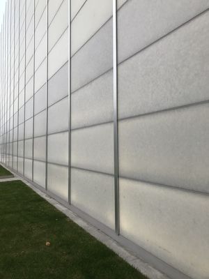 Νεφελώδη τούβλα φραγμών γυαλιού νεφριτών αδιαφανή όξινα χαραγμένα 19mm