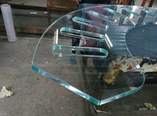 Το γραφικό κατάστημα σχεδίου τρύπησε 8mm με τρυπάνι καθαρίζει το μετριασμένο γυαλί