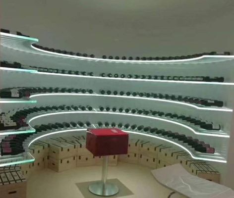 Το γραφικό κατάστημα σχεδίου τρύπησε 8mm με τρυπάνι καθαρίζει το μετριασμένο γυαλί