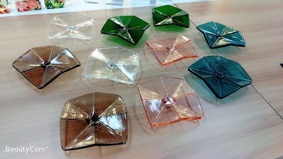 Υψηλή σαφήνεια γύρω από το πιάτο κρυστάλλου Borosilicate K9 σαπφείρου