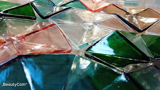 Υψηλή σαφήνεια γύρω από το πιάτο κρυστάλλου Borosilicate K9 σαπφείρου