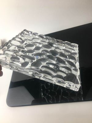 Η τέχνη χάρασε τις χαμηλές CNC 10mm διασποράς λεκιασμένες τέχνες γυαλιού