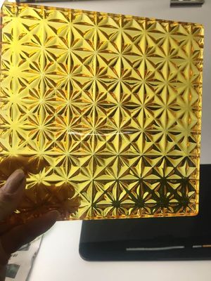 Η τέχνη χάρασε τις χαμηλές CNC 10mm διασποράς λεκιασμένες τέχνες γυαλιού