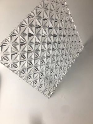 Η τέχνη χάρασε τις χαμηλές CNC 10mm διασποράς λεκιασμένες τέχνες γυαλιού