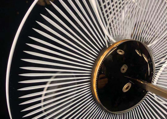 Η τέχνη χάρασε τις χαμηλές CNC 10mm διασποράς λεκιασμένες τέχνες γυαλιού