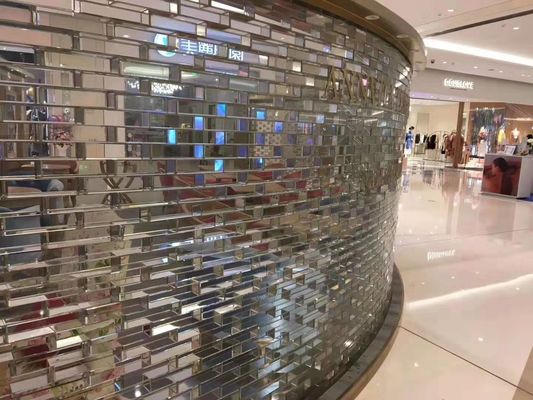 Αντιολισθητικοί 80mm καθρεφτών φραγμοί παραθύρων λουτρών γυαλιού επίδρασης