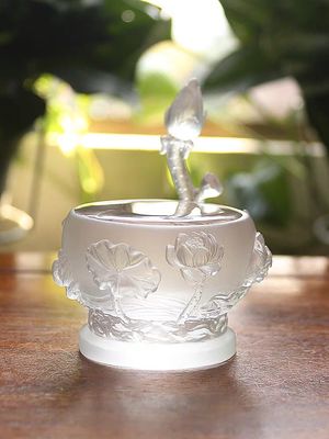 Τυχερές διακοσμήσεις σφαιρών κρυστάλλου Feng Shui διαφανείς 40mm