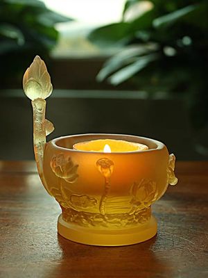Τυχερές διακοσμήσεις σφαιρών κρυστάλλου Feng Shui διαφανείς 40mm