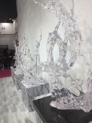Γραφείων διακοσμήσεων ακρυλικό γυαλί κρυστάλλου Artisitc θείο επί παραγγελία