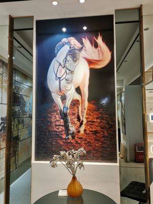 Το τετράγωνο γραφείων σκλήρυνε τη 10mm λιωμένη επιτροπή τέχνης γυαλιού